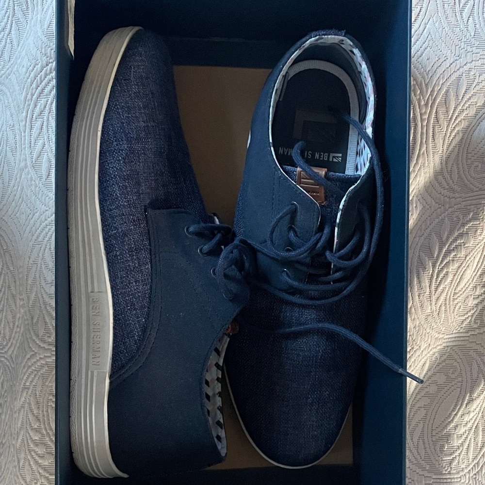 Ben Sherman Dark Blue Men's Sneakers